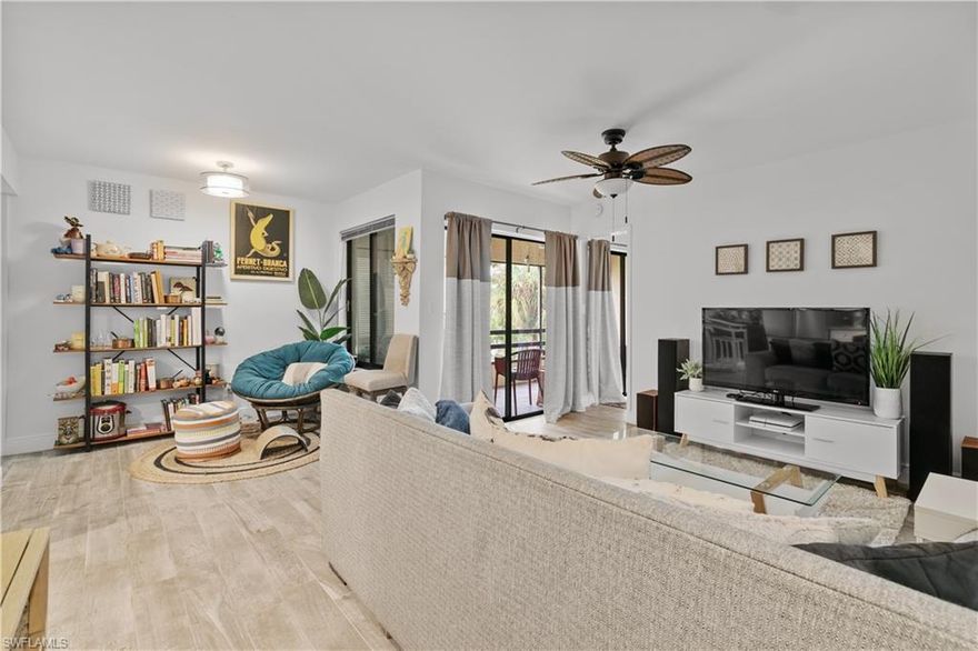 Beautiful and newly renovated condo nestled in the heart of Naples, FL. This home boasts an open floor plan with newer stainless steel appliances, granite countertops, and much more. Unit went through an extensive renovation in 2020, which included, a new water heater, two new impact rated windows, both bathrooms revamp, and new fixtures and more through out. Golf is plentiful around this centrally located condo with Lakewood Gold Course memberships available. Just a few miles away from downtown, beaches, dining and shopping, ready to be turned into your new home!