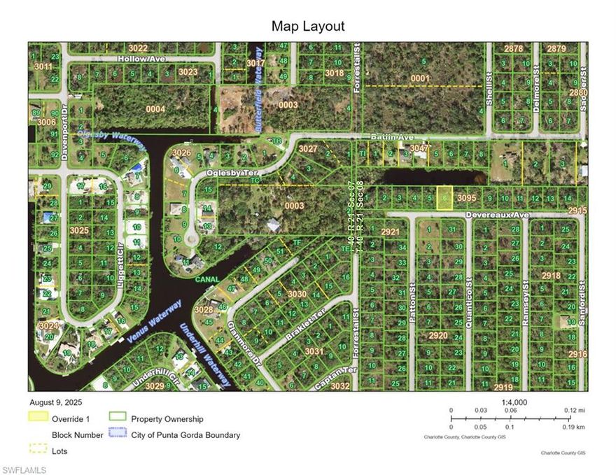 Fantastic opportunity! This lot is located in the beautiful community of Port Charlotte with canal access.  Great investment opportunity! Land for sale located at Port Charlotte, Perfect for building your dream home or as a future investment. This lot offers the tranquility and beauty of coastal living, with all the amenities and services of Port Charlotte.. Don’t miss out on this unique opportunity!