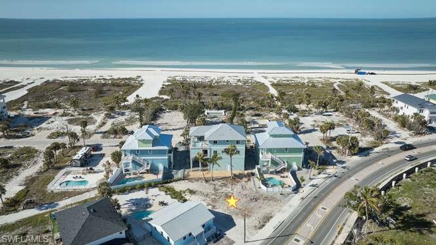 Welcome to your personal paradise on Estero Blvd in Fort Myers Beach! This Gulf-side property is a fantastic opportunity to create your dream beach home just steps from the soft, sandy shores. Enjoy stunning sunsets, tranquil beach walks, and the occasional visit from playful dolphins right outside your door. Situated on the south end of the island, this prime location offers the perfect blend of serenity and coastal charm. Don’t miss out on the chance to live your ideal beachside lifestyle!