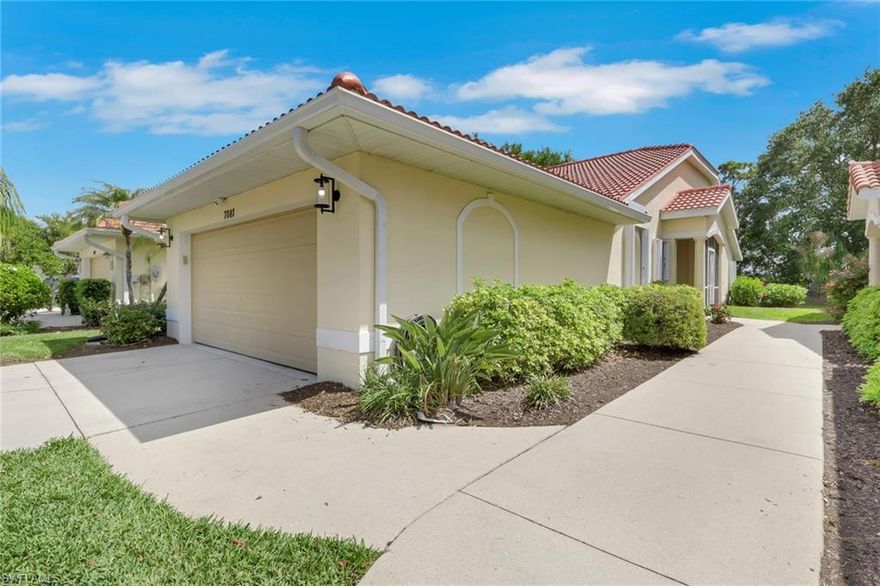 Rarely does a villa at this price point check every box — but this one does. Showcasing soaring high ceilings and an abundance of natural light, this beautifully updated 3-bedroom, 2-bath home in coveted North Naples delivers the turnkey lifestyle buyers are searching for.
Major-ticket items are already done: brand new roof, accordion hurricane shutters throughout, new water heater (February 2026), fresh exterior paint (2022), and freshly painted interiors (2026). Inside, matching luxury vinyl plank flooring flows seamlessly throughout, complemented by white cabinetry, a stainless steel kitchen, and recently updated fans and fixtures. The owner's bath has been elevated with a stylish standalone soaking tub. Step outside your front door to a screened entryway — a rare and welcome detail that adds everyday comfort.
Walden Oaks is one of North Naples' best-kept secrets — a lushly landscaped community featuring a stunning island pool, four serene lakes, walking paths, picnic areas, and tennis and pickleball courts. Located in one of Naples' top-rated school districts, you're just 10 minutes from Mercato and Vanderbilt Beach, with Venetian Village and the world-class dining and shopping of 5th Avenue only a short drive away.
Move-in ready, meticulously maintained, and priced to sell — this is North Naples living at exceptional value.