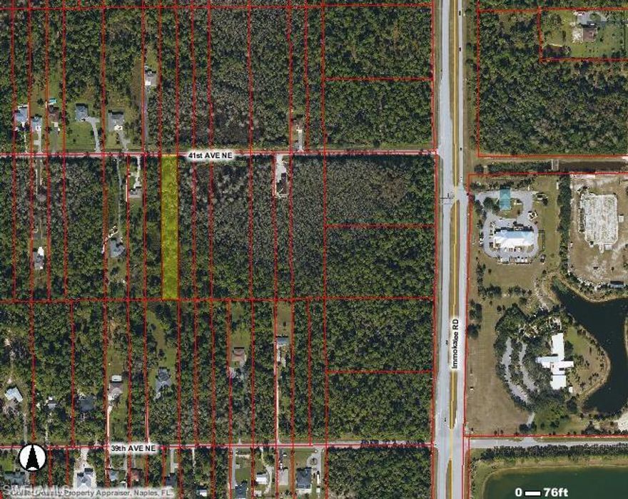NAPLES, FL - Build your dream home on this 1.14 Acre Lot with 75' frontage, 660' depth and rear has southern exposure. Located between Wilson Blvd and Immokalee Rd across from the Collier County Fairgrounds in an up and coming area of Golden Gate Estates. NO HOA. X Flood Zone. 2 horses permitted on this property. Close to schools, shopping, restaurants, the Big Corkscrew Swamp Sanctuary and new park. Minutes to Downtown Naples and the world class beaches of SWFL. 35mins to Ft. Myers Int'l Airport (RSW).  No DEP report available.