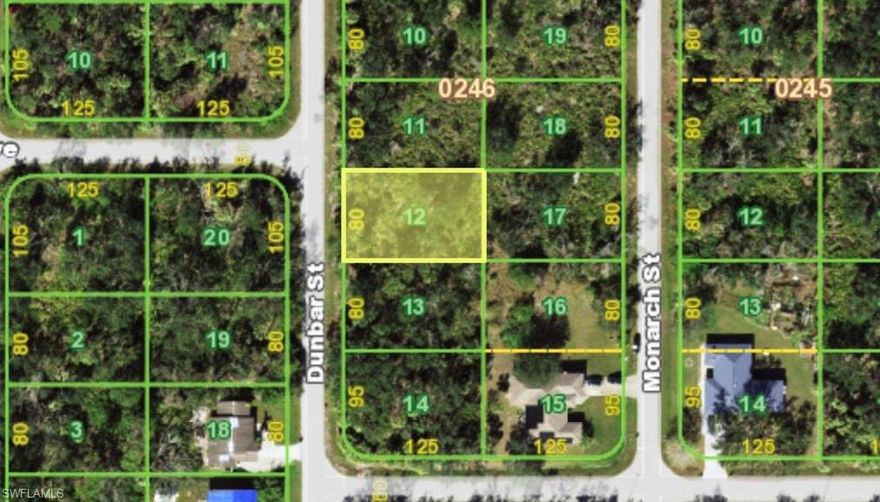 *RECENTLY REDUCED!* Build your dream home on this almost 1/4 acre lot in a quiet Port Charlotte neighborhood. Located less than 2 miles from top-rated Meadow Park Elementary, Murdock Middle, and Port Charlotte High School, the site is perfect for families. No HOA! Downtown Punta Gorda’s charming waterfront is just 16 minutes away, where you can enjoy the Harborwalk, marinas, shops, and downtown restaurants. Also reach sandy Gulf beaches and coastal recreation within a short drive. A rare, affordable opportunity under low yearly taxes—ideal for custom home-builders or investors.