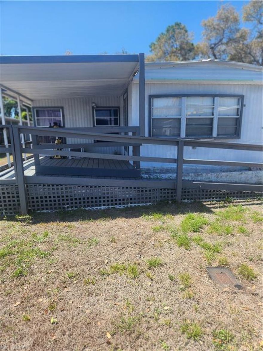 SOLD  AS IS- Great investment opportunity, handyman or buyers looking for a project.2/1 bath home is priced to sell..55+ Beautiful, manufactured home park with low HOA payments. Pet friendly and fun activities.