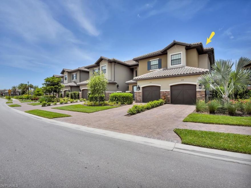 FULL GOLF MEMBERSHIP INCLUDED! Over $70,000.00 in upgrades.  This Coach Home is is pristine condition. Lightly used by original owner. Beautiful rich Hardwood floors throughout. Great Room style floor-plan including over-sized Kitchen with huge center island, SS Appliances, Quartz Counter-tops, and Tile back-splash. The Great Room features a fireplace, built in cabinets, tray ceiling, & zero corner sliding glass doors to the lanai. IMPACT WINDOWS & DOORS! Split floor-plan with Master Suite on Lakeside and Two Guest Suites (each with their own full bath) in front of the unit.
Esplanade G&CC offers Resort Style Pool complete with cabanas and beach entrance; six tennis courts; 4 bocce balls courts; 4 pickleball courts; Koquina Day Spa offering hair, nail, facial, and spa treatments; Techno Gym with Aerobics Room; Gated Dog Park; Bahama Bar featuring Lunch & Dinner Service; Activities Building with Billiards & Card Room; 14 miles of bike/walking trails; and still to come is the 15,000 Sq Ft Culinary Center featuring formal and casual dining options, inside and outside bars, wine tasting room, cafe, and more!