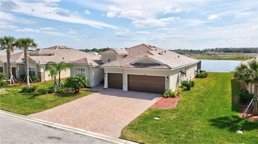 Nestled within the prestigious Golf community of The Country Club At River Hall, this remarkable 3-bed plus flex space, 3-bath residence epitomizes luxury living at its best. This home offers a harmonious blend of elegance, comfort, and resort-style amenities Upon arrival, you'll be captivated by the stately presence of this home boasting a grand entrance welcoming you. Step inside to discover a spacious and inviting floor plan, where soaring ceilings and abundant natural light create an atmosphere of warmth and sophistication. The heart of the home revolves around the gourmet kitchen, where culinary delights are prepared with ease amidst upgraded appliances, giant island, and spacious walk-in pantry. The adjacent living and dining areas offer the perfect space for entertaining guests or simply unwinding after a day on the links, with panoramic views of your private pool and spa and lake beyond. Retreat to the luxurious primary suite, where tranquility awaits. Here, you'll find a spacious bedroom with access to the outdoor oasis, along with a spa-like ensuite bathroom featuring TWO large walk-in closets, walk in shower, and dual vanities. Two additional guest bedrooms offer comfort and privacy for family and visitors alike, ensuring everyone feels right at home. Step outside to your own private paradise, where resort-style amenities await. Lounge by the sparkling pool and spa as you soak up the Florida sun, or dine al fresco on the covered lanai using your outdoor grill, kitchen area and fridge full of cold beverages!
For golf enthusiasts, play is just steps away, with an excellent course offering a challenging and rewarding experience for players of all skill levels. And when you're ready to explore beyond the fairways, this amenity rich community offers Tennis, Pickle ball pools, dining and more.  Additionally just outside the gated community you will find pristine beaches, upscale dining, and endless recreational opportunities await just moments from your doorstep. Don't miss your chance to experience the ultimate in golf course living. Schedule your private showing today and discover the unparalleled luxury of this magnificent retreat.