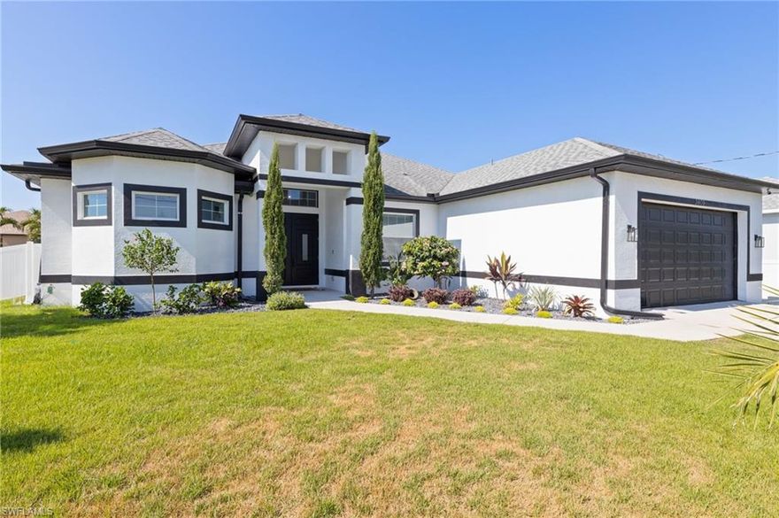 MODERN COMFORT MEETS OUTDOOR PARADISE – Built in 2019
Welcome to this beautifully designed 4-bedroom, 2-bath home offering the perfect blend of contemporary style and exceptional outdoor living. From the moment you arrive, you’ll love the clean architectural lines, fresh landscaping, and striking curb appeal.Inside, the open-concept floor plan features tile flooring throughout and a seamless flow ideal for both everyday living and entertaining. The kitchen is equipped with stainless steel appliances and overlooks the expansive backyard, creating a bright and connected gathering space.The primary suite is truly oversized, offering room for a private sitting area. The spa-inspired en-suite bath features a stunning walk-through shower, dual vanities, and separate his-and-hers closets for maximum comfort and convenience.Step outside and experience your own private retreat. Situated on a fully fenced half-acre lot, the backyard is a showstopper — complete with an extended paver patio, custom shade sails, and a gazebo area perfect for relaxing or hosting gatherings. There’s even a dedicated gravel drive along the side for additional parking, recreational vehicles, or boats. With this much space, there’s still plenty of room to add a pool and create your dream outdoor oasis.If you’ve been searching for modern construction, generous space, and an entertainer’s backyard — this is the one.