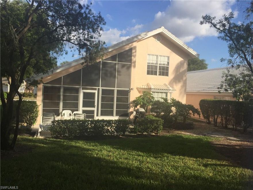 H.15459 - Must sell! -Great opportunity to own a maintenance free condo that lives like a single family home.  Easy walk to all the amenities.  The great room floor plan has soaring ceilings.  It is the most popular 2 story floor plan with the large master suite downstairs and 2 guest bedrooms and bath upstairs.  Their is a powder bath on the first floor.  The eat in kitchen has a lovely bay window in the breakfast nook.  Their is an oversized 2 car garage attached.  New paver drive and walk way too!.  New exterior lighting and newer tile roof.