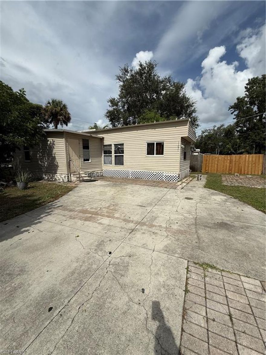 Investment property now available in bonita springs minutes from the beach, this 2 bedroom 2 bath home offers a large corner lot with mature landscape and plenty of parking. The home has city water and sewer with a large shed for storage. Ideal for a first time home or a lucrative investment property for your portfolio.