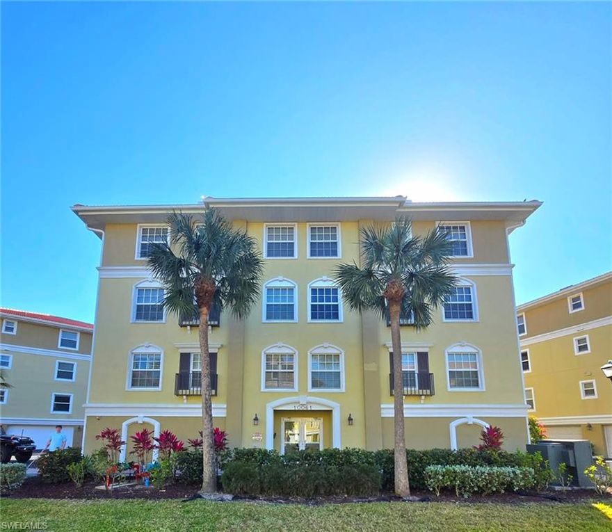 Motivated Seller!!  Come check out this 3 bedroom/2 bath- 2 car garage condo in the unique community of Fisherman's Cove. From your 2 car garage you enter the secure lobby and take the elevator directly up- into your little piece of paradise. Priced to sell- this property offers a very open great room floor plan and over- sized lanai. Top floor condo with beautiful view of Lake & Gazebo. Very well maintained - has been a vacation home for the last 5 years. The master bedroom boasts a very large walk- in closet. The master bathroom has dual sinks, separate tiled shower & soaking tub. The back 2 bedrooms and bathroom can be closed off for privacy via the pocket door. A/C unit installed 2023. Water heater is brand new. Fisherman's Cove is perfectly located off of A&W Bulb and Mcgregor- just minutes from Ft. Myers Beach and right across the street (you can walk there!) from the Deep Lagoon Seafood Waterfront Restaurant. Enjoy your days in the Heated Pool- or visit the community clubhouse with full kitchen for some Billiards or a work out in the exercise room. There is also a very nice walking path around the community. This is your opportunity to own a 3 Bedroom - 2 Bathroom condo with a 2 car garage in a perfect location!  (More Pictures to come later this week)