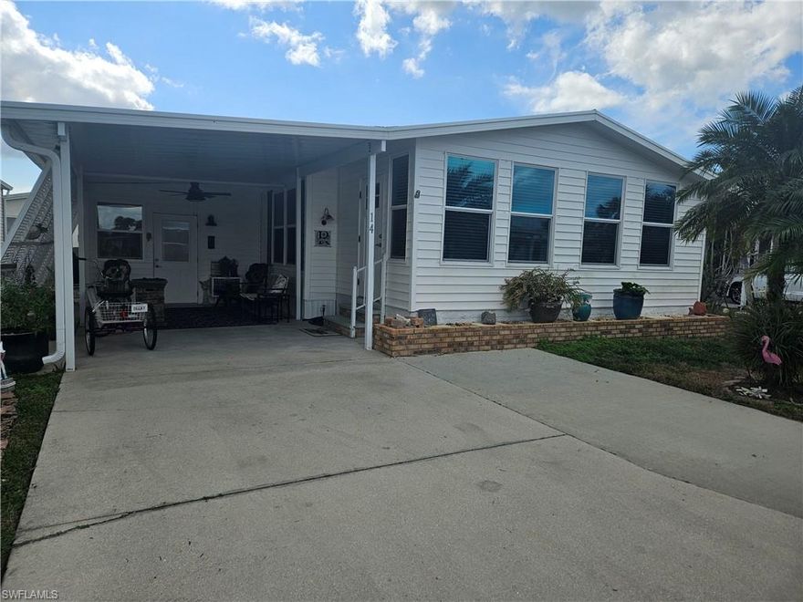 REDUCED PRICE! ONE OF A KIND BEAUTIFULLY UPDATED AND METICULOUSLY MAINTAINED ABSOLUTELY TURNKEY THIS HOME IS 100% MOVE IN READY WITH NOTHING TO DO BUT ENJOY YOUR CAREFREE LIFESTYLE. THIS PROPERTY OFFERS TWO BEDROOMS AND 2 1/2 BATHS WITH A SPACIOUS FAMILYROOM AND SEPERATE ENTERANCE. CAN BE EASILY BE TRANSFORMED INTO A THREE BEDROOM AND SELLER IS WILLING TO DO THE RENOVATION UNDER CERTAIN TERMS AND CONDITIONS! THE GORGEOUS AND COMFORTABLE HOME FEATURES UPDATED STAINLESS APPLIANCES, 6 YEAR OLD HVAC, GRANITE COUNTERTOPS,WOOD FLOORS, WAINSCOTING,APPEALING UPGRADED BATHROOMS AND IS FULLY FURNISHED AND TURNKEY. ESC IS CENTRALLY LOCATED TO ALL NAPLES AND MARCO ISLAND HAS TO OFFER AS WELL AS MULTIPLE CLUBS, ACTIVITIES AND EVENTS.LAUNCH YOUR BOAT AND BE IN THE GULF IN 35 MINS! COMMUNITY POOL IS COMPLETELY UPGRADED. THIS PARK IS WONDERFULLY MANAGED AND MAINTAINED AND IS VERY FINANCIALLY HEALTHY!