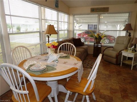 A home in NORTH FORT MYERS