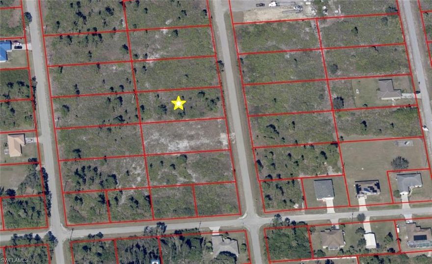 Very peaceful and quiet area of Lehigh Acres with new homes being built all around. This desirable western exposure half acre mostly clear lot is perfect to build your Dream Home or buy as an Investment Property. 
INVESTORS/BUILDERS- THIS SELLER HAS ADDITIONAL PARCELS AVAILABLE-LETS MAKE IT A PACKAGE DEAL!