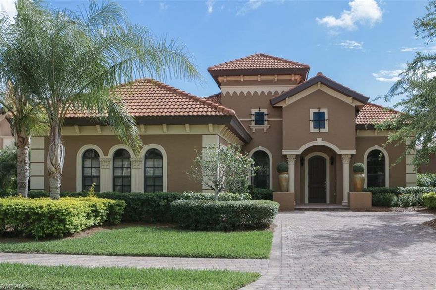 LAKEFRONT MONTESSA POOL HOME on lovely & desirable Sarita Court! Homes seldom come up for sale on this street, and this is the only one on the market at this time. Highly-upgraded, 3+den or 4-beds, original-owner, and in like-new condition. Spectacular kitchen features high-end cabinetry, gorgeous granite, stainless steel appliances and lots of upgraded features & details. Huge great room with built-in dry bar, mini fridge and VIEWS VIEWS VIEWS! The shimmering freeform pool and spa with vistas that flow out and into the lake defines Florida Living at it's absolute very best! One of the most desirable floorplans, situated in one of the most coveted spots in the community. Quiet and out-of-the-way, yet super-convenient to Paseo's Town Center amenities. A MUST-SEE OPPORTUNITY!