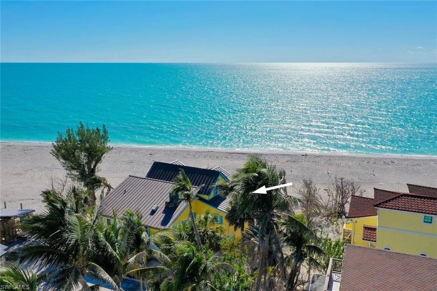 Stunning Gulf Views! Step into timeless island charm with this direct Gulf-front beach cottage on Captiva Island, boasting 114 feet of pristine beach frontage and breathtaking, unobstructed views of the Gulf of Mexico. This rare gem dating back to 1930 captures the essence of Old Captiva with historic character seamlessly blended with thoughtful modern updates, offering the perfect balance of classic coastal vibes and contemporary comfort. Inside, you'll be captivated by the soaring beamed ship-lapped ceilings and natural light that pours in from every angle. The open living space flows effortlessly and the split bedroom floorplan is ideal when hosting guests. The chef conscious kitchen features custom Bluestar appliances, including a built in refrigerator freezer and gas range. Every corner of this cottage has been lovingly restored and updated, preserving its historic soul while adding modern amenities for today’s lifestyle. Outside, enjoy your private Gulf-front sanctuary, where the sound of the waves and breathtaking sunsets become part of your everyday life. Whether you're enjoying your morning coffee on the deck or strolling down your own stretch of beach, this home is all about slowing down and soaking in the beauty around you. Just a short stroll brings you to Captiva Village, where charming shops, top-rated restaurants, and a vibrant community await. Whether you’re searching for a serene retreat, an island getaway, or an investment property, this Captiva beach cottage is the one you’ve been dreaming of.
