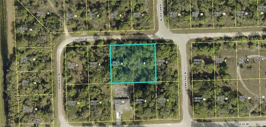 Build your dream home on this beautiful double lot on .50 acre.  This property is settled in a quiet neighborhood off Sunshine Blvd and close to shopping, restaurants and Southwest Florida International Airport.  This won't last long!!!