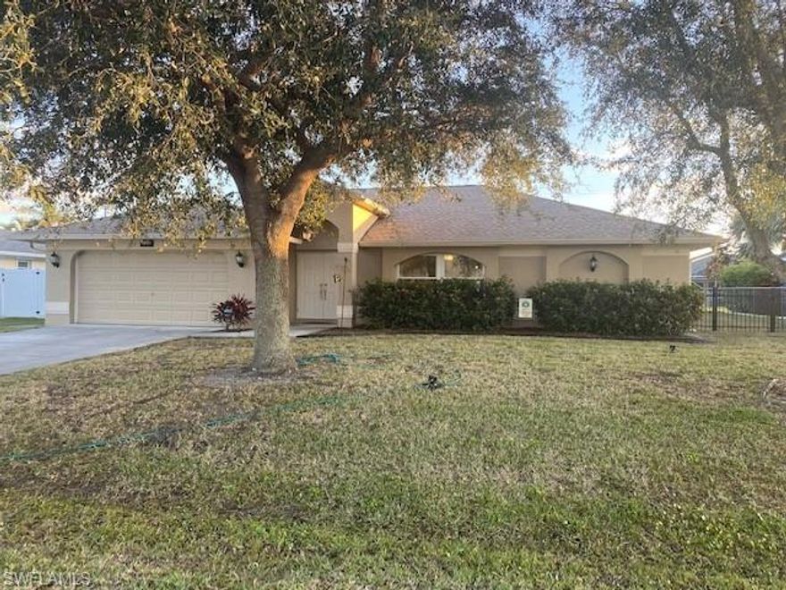 MULTIPLE OFFERS-Highest and Best by 5pm 02/09/22. FOUR Bedroom, two bath home with over 2100 sq ft of living space in sought after Pelican area. Large 29 x 10 screened under truss Lanai with pocket sliding glass door entrances. Spacious with both Family and Livingroom areas. The Master Bedroom features slider entrance to Lanai, His/Her closets and adjoining private bath. 
The Kitchen features stainless steel appliances and sink, lots of counter space and pocket pass through window to Lanai. Oversized interior laundry room with utility sink in garage. Well maintained home with all assessments in and paid.
Insurance bonus- New roof in 2018, and not in a flood zone! Home has been re-piped and features Storm Smart Hurricane screens for all the windows, plus Impact Resistance windows in the Living room!