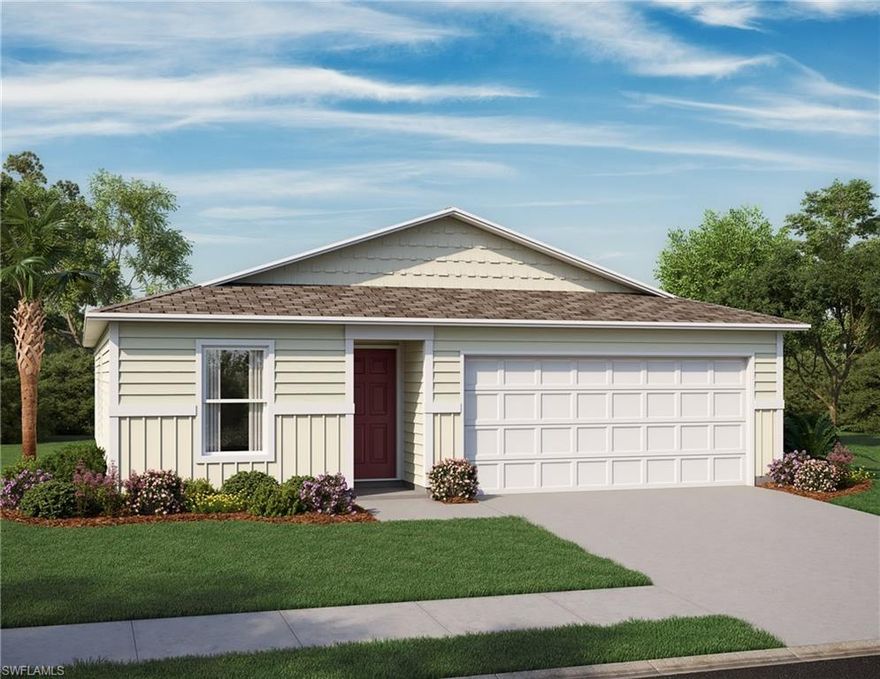Completion date is 7/2019. 1202-A NEW single-story home with 2-car garage! The home has an open living room, dining area and kitchen. The owner's suite has a private bathroom, and there are 2 additional bedrooms and another full bath! Haggle free pricing. No negotiation necessary. Lowest price guaranteed.