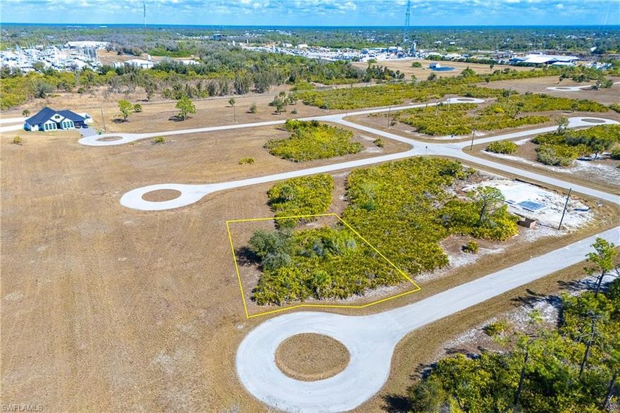 Prime cul-de-sac lot in Rotonda Sands where privacy meets potential. Public water and sewer are already in place, so you can break ground on your new home right away. Annual HOA dues are just $90. Location is everything here. Tucked into Southwest Florida's Gulf Coast, Rotonda Sands puts you minutes from the Intra-Coastal Waterway and open Gulf waters. Hop on the causeway and you're in Boca Grande on Gasparilla Island before you know it. Englewood and Port Charlotte are both an easy drive, giving you options for dining, shopping, and services. Lifestyle? It's built in. World-class Gulf beaches, local restaurants, and entertainment are all close by. And with some of Florida's best boating and fishing right at your doorstep, weekends here look a lot like vacation.