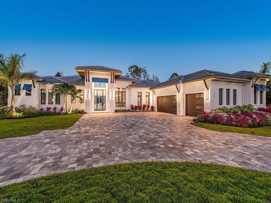 Stunning Newly Constructed Home in Quail West Development with modern inspired finishes Careful attention to detail and workmanship are visible throughout this open design with 12-16’ ceilings that is perfect for casual or formal entertaining. Upscale finishes throughout include unique cabinetry, premium countertop materials, and large format tile with creative design.  Have fun entertaining with the custom lighting options and enticing outdoor lanai area. A 9-month Leaseback is required by the seller. The Membership is included.