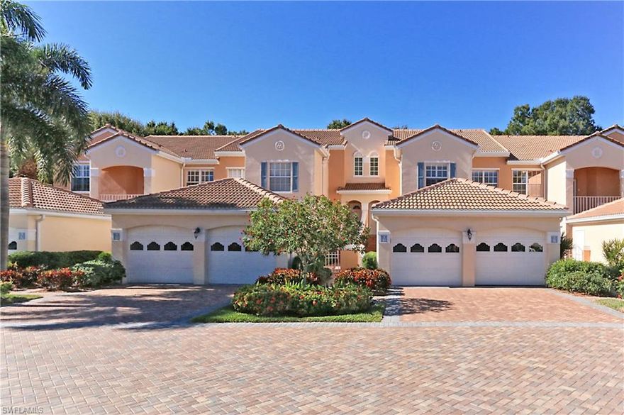 Lovely open floor plan offers plenty of space. Newly updated kitchen and master bathroom. Move in ready or great for rentals, offered furnished. Avalon has recently replaced the roofs and installed pavers in the driveways and streets. Avalon has 2 pools and a spa/hot tub. This condo is within a short walking distance to the fitness center, tennis courts and beach access. Pelican Bay is situated on three miles of pristine beach with two private beach facilities. The private beach and extensive amenities set Pelican Bay apart. It has 18 Har Tru tennis courts, a state of the art fitness center, access to canoeing and kayaking and more. Close to the Ritz Carlton Beach Resort, The Artis Naples Philharmonic, Waterside Shops and Mercato. A must see!