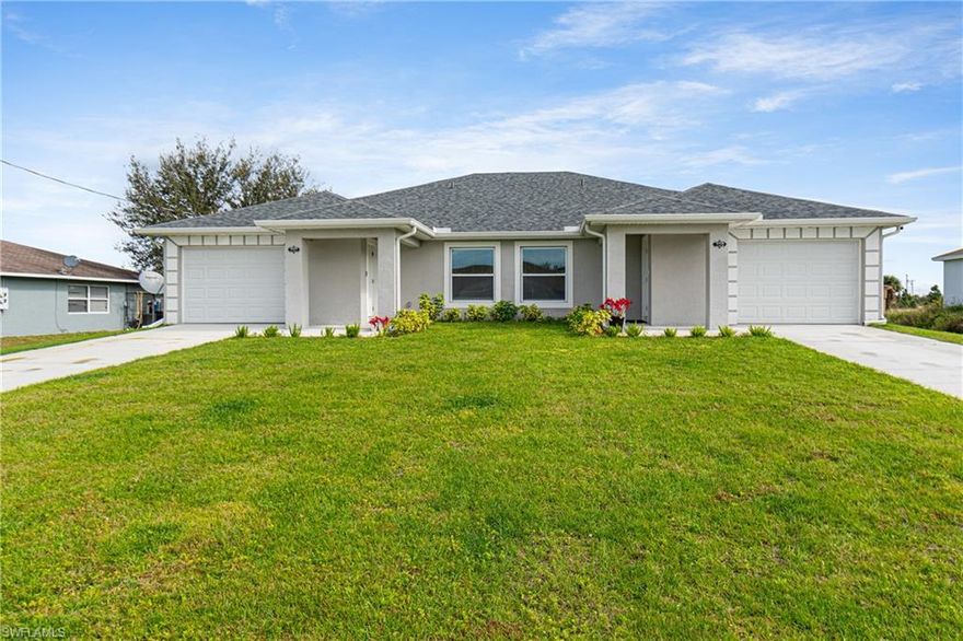 Investor Alert! Opportunity knocks with this well-maintained income-producing duplex located at 1137–1139 Edgerton Ave, Lehigh Acres, FL 33974. Solidly built with concrete block construction, this property features two spacious 3-bedroom, 2-bathroom units, each with private entrances, individual driveways, and separate electric and water meters.
The 1137 side is currently rented, providing immediate income. The 1139 side is move-in ready, making it ideal for a house hacker, owner-occupant, or additional tenant placement to maximize cash flow. Both units boast an open-concept living and dining layout, polished porcelain tile flooring throughout, generous kitchen cabinetry, and private laundry hookups.
Set on a generously sized lot in a quiet, established neighborhood, this duplex is free from HOA restrictions and ideally located just minutes from SR-82, I-75, and key Lehigh Acres and Fort Myers amenities. It’s a quick 25-minute drive to SWFL International Airport and under 10 minutes to grocery stores, schools, and dining options.
Whether you’re an investor expanding your portfolio or a savvy buyer looking to live in one side and rent the other, this duplex offers versatility, steady income potential, and long-term value.
Schedule your private showing today — opportunities like this don’t last long!