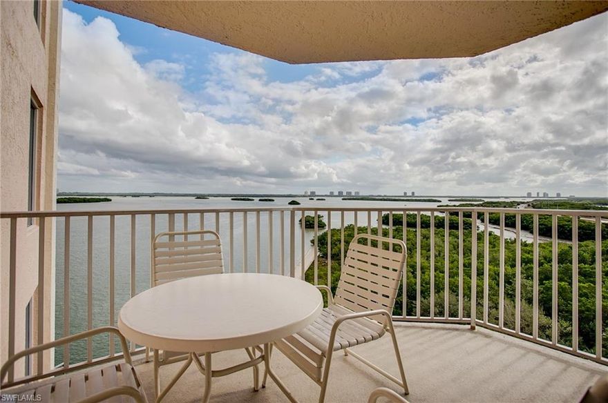 Where else can you find views of the Gulf of Mexico, Lovers Key State Park with it's award winning beaches and the pristine waters of Estero Bay where the dolphins play.  Lovers Key Beach Club & Resort is home to the renowned bay front restaurant Flippers.  This one bedroom unit situated on the 8th floor is the ideal vacation retreat or take the option to place the unit in the onsite rental management program allowing a great income producing opportunity.  Units can be rented daily. This unit is sold fully furnished and turn key ready. Come and enjoy this beautiful resort and all it's amenities today!