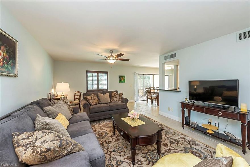 Totally renovated and upgraded with a spectacular lake view, this home is a true hard-to-find gem in the Naples Bath and Tennis Club and is offered fully furnished as a turnkey residence. Very private, peaceful and quiet, you would not believe you are in the heart of Naples. From the tile floors, through the kitchen with wood cabinets and stainless steel appliances, to the impact-resistant windows and doors, everything in this spectacular condominium has been updated. Enjoy the privacy of the third floor with the convenience of the elevator in a building with only two residences on each floor. Naples Bath and Tennis Club is located just minutes to the beaches and upscale shopping and dining. The famous Tennis Academy of Sanchez-Casal with 38 courts, annual WTA tournaments and world-class tennis and fitness facilities is one of the best Southwest Florida can offer.