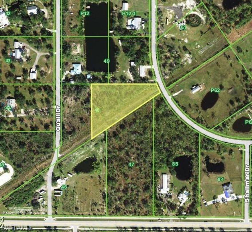 Secluded Paradise for Your Dream Home

This expansive lot offers a canvas for your ideal home. Nestled near the charming neighborhoods of Fort Myers Shores and Verandah, this vacant land promises tranquility and endless possibilities. Imagine crafting your own oasis amidst nature’s embrace.

Key Features:

Generous Size: Ample space to design your dream residence.
Convenient Access: Just minutes away from multiple boat ramps and the I-75 freeway.
Natural Beauty: Surrounded by lush greenery and serene landscapes.
Whether you envision a cozy cottage or a modern masterpiece, this vacant land awaits your creative vision. Don’t miss this opportunity to build your sanctuary in a prime location!