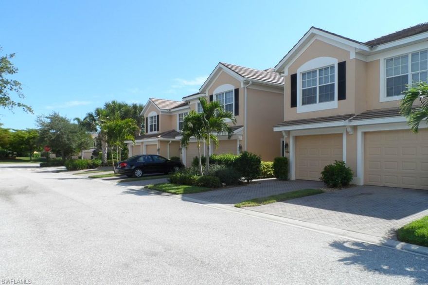 NO FURTHER SHOWINGS -Take a look at this gorgeous former model unit that comes Turnkey, just bring your clothes and toothbrush! A perfect vacation getaway or a dream place to live!  Sandoval is a resort like community and amenities are endless! Enjoy a RESORT STYLE Pool, Bike/walking Path, dog park, fishing pier, basketball, volleyball, tennis, and fitness center + more!  Unit is located close to the private Somerville pool.  When you are done playing, you will come home to enjoy your waterfront condo on the first floor that is tastefully decorated.  The unit is a spacious 2 bed+den, 2 bath, dining/living room, breakfast room, and has a outdoor screen lanai to enjoy the water view!  Master offers a large walk in closet and dual sinks in its private bath.  Laundry is conveniently located in unit.  Den is currently being used as bedroom but all furnishings are in unit to return it to a den if you prefer!  All appliances, furnishings, towels/linens, and kitchen goods are included at this price!!! Don't miss the opportunity to own a piece of paradise, call your agent today to schedule a private showing! Agents, please see confidential remarks and contact listing agent with questions!