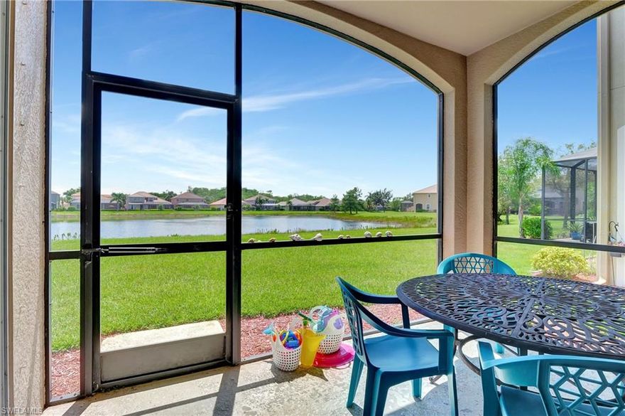 Beautiful lake views set this unit apart! Spacious townhome with three bedrooms and a loft on the second floor. Bella Terra enjoys a great location and wonderful amenities, including: Baseball Field, Basketball Court, Bocce, Clock Tower, Clubhouse, Game Room, Garden, Gym, Pool & Hot Tub, Pickleball, Playground, Pool at Condos, Soccer Field, Street Hockey, Tennis Courts, Volleyball.