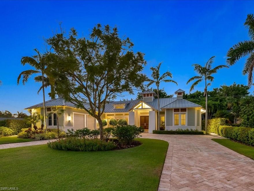 Nestled in the esteemed Coquina Sands neighborhood, 575 Orchid Dr stands as a testament to impeccable craftsmanship and design. This exquisite property boasts over 3,000 square feet of living space, offering open concept living areas, ideal for both relaxation and entertaining, 4 spacious bedrooms and 4 pristine bathrooms, each exuding meticulous attention to detail. The coastal-inspired construction of this residence harmoniously blends with its decor, delivering an ambiance that is both sophisticated and relaxed. Every inch of this home has been curated to perfection, echoing the serenity and elegance of Naples. Wide, sunlit spaces, high-end finishes, and thoughtful design elements create an unparalleled living experience. Just a stone's throw away from the beautiful beaches of Naples, inviting residents to bask in the sun, take invigorating strolls, or indulge in captivating sunset views. Whether you're a beach lover or someone who appreciates the tranquility of upscale coastal living, this home situates you perfectly to enjoy the best of both worlds. Experience the pinnacle of coastal living at 575 Orchid Dr, where every detail has been attended to with passion and precision.