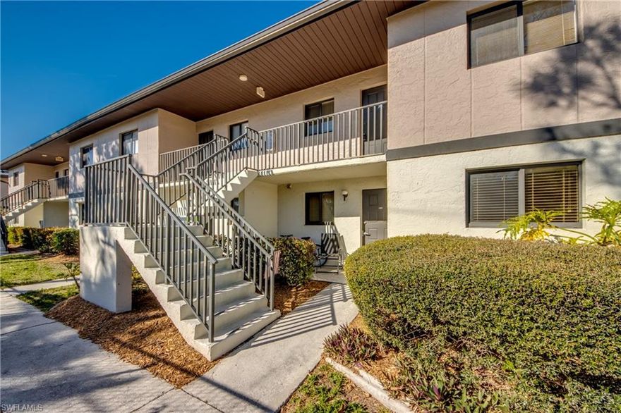 Opportunity awaits in this 2-bedroom, 2-bath condo located in the gated North Fort Myers community of Country Pines. Priced to sell and currently the lowest-priced condo in the development, this is a rare chance to find an affordable property in a hard-to-find price range. Whether you are looking for a full-time residence, winter getaway, or investment opportunity, this move-in-ready home offers excellent value and plenty of potential to make it your own. Beautifully maintained and updated, it also features a new HVAC installed in March 2026. Country Pines offers affordable association dues, a gated entrance, full perimeter fencing, and more than 5 acres of beautifully landscaped grounds with swaying palm trees, creating a peaceful Florida setting. Residents and guests enjoy two heated pools, outdoor propane and charcoal grills, and ample parking with an assigned space plus room for additional vehicles. Conveniently located near restaurants, shopping, golf courses, parks, downtown Fort Myers, and the Caloosahatchee River, this condo is an excellent buy in a desirable location.