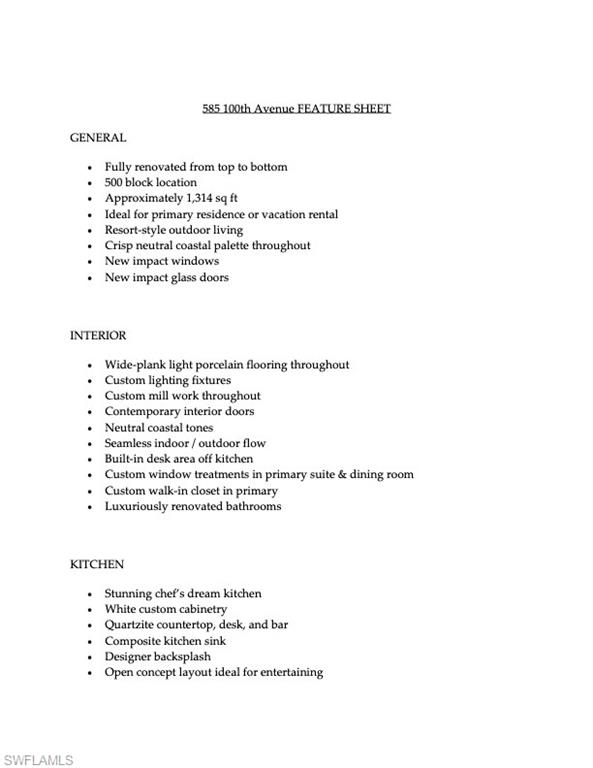 NAPLES PARK - Residential