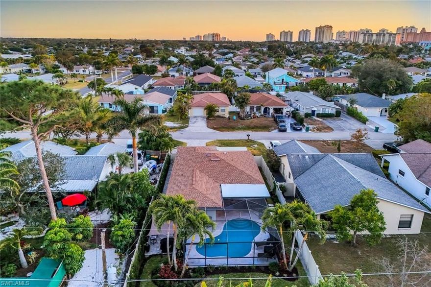 Welcome to your dream coastal retreat! This exquisitely renovated residence in the sought after 500 block with 14.5 feet of elevation, located in a No Flood Zone! Upscale and modern elegance meets beachside bliss!
As you enter, you’ll be captivated by the airy and open layout, seamlessly connecting the bright living room to the stunning kitchen, complete with quartzite countertops, a built-in desk area and incredible storage. Every inch of this home has been thoughtfully reimagined, showcasing wide-plank porcelain flooring, on trend interior doors, chic modern coastal finishes, and a crisp, neutral palette that exudes sophistication while maintaining a relaxed atmosphere. Relax around the beautiful screened pool area with generous size covered lanai enhanced by the ambiance of night lighting and additional bbq area! Everything throughout is newly updated including a new A/C. Each detail has been meticulously chosen to create an inviting space that feels both functional and beautiful.

Enjoy a short stroll to the white sugar sands of Vanderbilt Beach near the luxurious Ritz Carlton.
Located mere minutes from pristine beaches, upscale shopping at Mercato, and a variety of world class dining options, this impeccable home offers everything you could desire. Whether you're looking for a full-time residence, a winter getaway, or a lucrative investment, this property is move in ready and perfectly positioned in one of Naples’ most desirable neighborhoods. Come and experience the lifestyle you’ve always dreamed of.
This home is a sanctuary of style and comfort and invites you to experience the ultimate Naples lifestyle with everything at your fingertips!