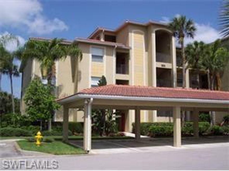 Rarely available 3rd floor Colonade in Heritage Bay. Tastefully furnished and being offered turnkey. Beautiful sunset views from your lanai overlooking water, golf course and preserve. This condo features 2 bedrooms plus den with sleeper sofa , stainless steel appliances, large tile on the diagonal, and crown molding. Screened front entry way allows for a wonderful cross breeze. New A/C unit installed in 2014 with balance of warranty. Heritage Bay offers a 27 hole championship golf course designed by Gordon Lewis and Jed Azinger, three practice greens, a beautiful aqua practice range. 7 Har-Tru tennis courts with Grand Stand Seating at Center court. Resort style pool with Tiki Bar and Spa, 27,000 square foot state-of-the-art 2-story clubhouse with casual and fine dining. 8,000 square foot fitness center, including a salon and massage room. This is the country club lifestyle and the home you have been looking for.