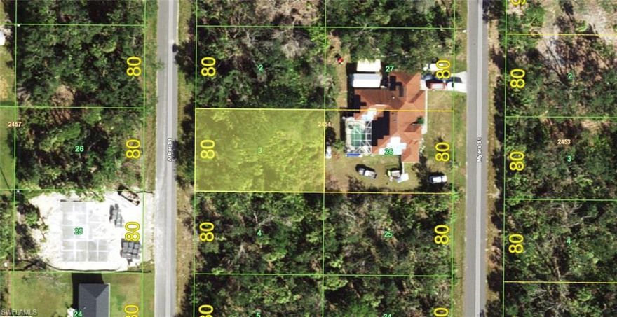 No HOA, deed restrictions or CDDs!!! Don't wait until demand exceeds supply!! Not in a zone requiring scrub jay mitigation per the county website 12/12/25 - please reconfirm during due diligence. This great Residential Single Family Home zoned lot in beautiful Port Charlotte is just waiting for you!! This is nearly a quarter of an acre of the sunny Florida dream. Although out in the scenic Florida landscape, this lot is still conveniently located to shopping, dining, banking, etc. New construction is everywhere you look and you can be part of the action. Information about builders available upon request. Also perfect for self-directed IRA's, 401K's and other investment portfolios. 16.4 MILES FROM ENGLEWOOD BEACH!!!