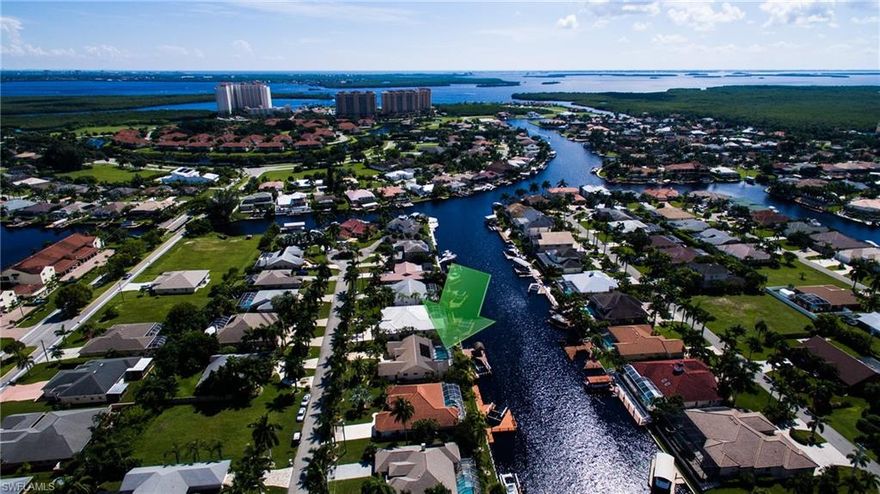 LOCATION IS EVERYTHING! Situated on the Blue Jay canal with direct access, only minutes to the river. Watch
the boats go by from your spacious lanai or enjoy the shade of your Tiki hut on the large boat dock. 20,000# boat lift can accommodate up to a 12' beam.  Beautiful home with many upgrades, plantation shutters, granite counters, island with breakfast bar, spacious family room with fireplace, comfortable living room with sliders to lanai, formal dining, elegant master suite, roll up Kevlar storm protection screens on lanai, heated pool, nicely landscaped, street lined with Royal Palms, separate 183 SF air conditioned office/workshop under truss not included in living area SF. 
A MUST SEE!