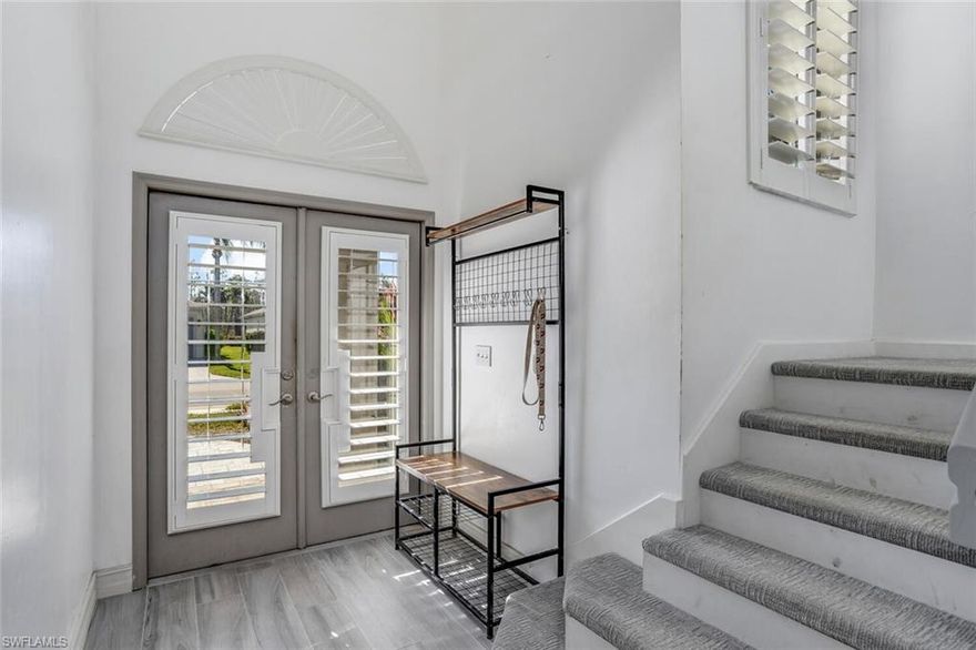 WELCOME TO THIS ACCEPTIONAL OPPORTUNITY TO OWN A BEAUTIFULLY REMODELED POOL HOME in ONE OF ESTERO'S MOST HIGHLY SOUGHT AFTER GOLF COMMUNITIES STONEYBROOK! Ideally located just one mile from I-75, this residence offers unmatched convenience near Miromar Outlets, Hertz Arena, RSW Airport, and Koreshan State Park, while delivering the privacy and lifestyle today’s buyers desire.
This spacious 4-bedroom, 3-bathroom home features over $100,000 in upgrades! Blending modern design with functional living. Step inside to a bright, 2 story layout showcasing laminate flooring, fresh finishes, and thoughtfully updated interiors throughout. The modern kitchen features white shaker cabinetry, granite countertops, and generous workspace—perfect for entertaining and everyday living.
Home Highlights
4 bedrooms + 3 full bathrooms,
Approx. 2,426+ sq. ft. of living space,
Private screened-in pool with lush landscaping,
Over $100,000 in upgrades,
NEWER ROOF,
NEWER AIR HANDLER STILL UNDER WARRANTY,
 laminate flooring & new upstairs carpet,
Remodeled primary bathroom with LUXURIOUS ROMAN SOAKING TUB,
Downstairs bedroom and full bath—ideal for guests, office, or multigenerational living,
Spacious 2-car garage,
Low HOA dues,
Premier Community & Lifestyle,
Located in a highly desirable golf community featuring a public golf course with resident discounts and no mandatory membership, residents enjoy a rare blend of amenities and affordability.
This PERFECT Family Community amenities include:
Championship public golf course,
Pickleball and tennis courts,
Soccer and baseball fields,
inline roller Hockey rink,
Resort-style community pools, including the only lap pool in Estero,
Parks, playgrounds, and walking/biking paths
Adding to the home’s unique appeal, the property shares a fence line with one of the top-rated elementary schools in Lee County, Pinewood Elementary, offering unmatched convenience for families.
Prime Estero Location
Positioned in one of Southwest Florida’s fastest-growing corridors, this home offers effortless access to Naples, Bonita Springs, and Fort Myers. With shopping, dining, beaches, entertainment, and major employers just minutes away, this location is ideal for full-time residents, seasonal buyers, or investors.
 A rare opportunity to own this beautifully upgraded pool home in a premier Estero community—where lifestyle, location, and value converge. CALL FOR A SHOWING FAST BEFORE ITS TOO LATE!!