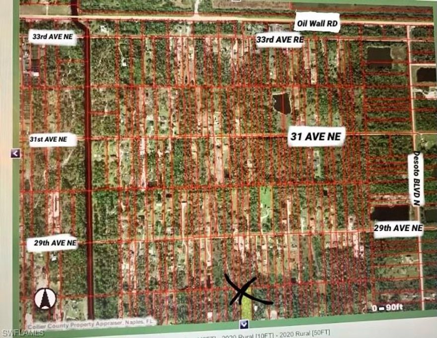 2.27 acres on 27th Ave, NE.  West of Desoto Blvd & South of Oil Well Road. No D.E.P.