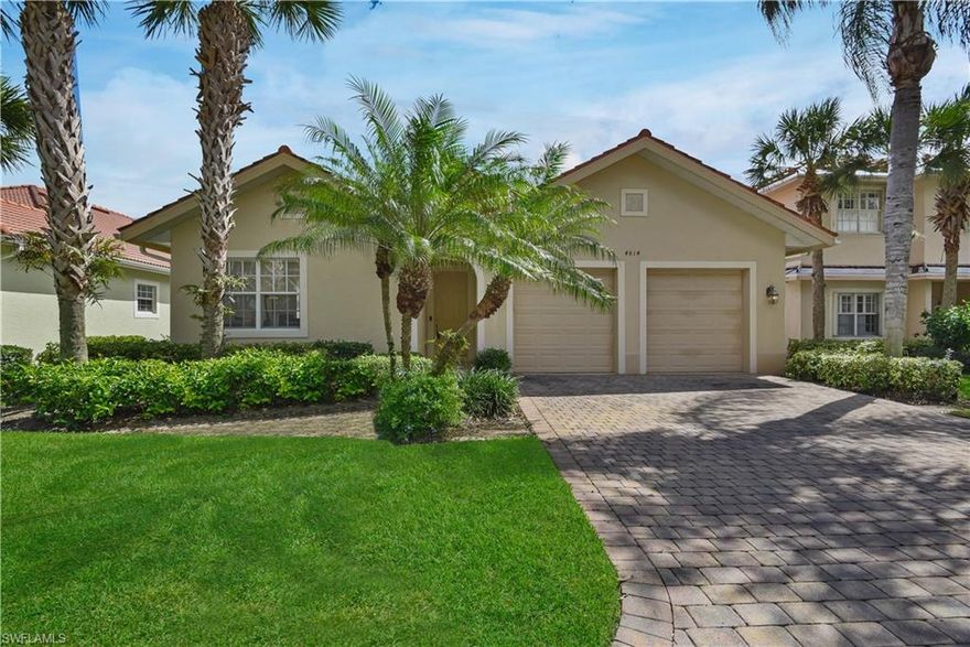 Offered Turnkey! Seller to Credit back $3,500 for Assessments at closing...Don't miss this opportunity to get this 3 bedroom 3 bath pool home with almost 2000' living space, situated on 82 acres of land surrounded by tropical landscape w/ gated entry, this single family pool home features the best of SWFL living. You will love the private pool, and a separate entrance to a completely private guest suite. The main home features a great room layout w/ upgraded tile flooring, dining area & breakfast bar, volume ceilings, split bedroom design. All closets feature custom shelving w/ each room having large walk-in closets, the master suite has dual walk-ins. The World Tennis Club offers outstanding value w/ 16 courts and 10 are lit for nighttime play. The Stadium Court provides high capacity seating for the weekly exhibition matches, tournaments and special events that take place throughout the year. Community center w/ poolside cafe, pro shop, dry heat saunas, 2 heated pools, and outdoor Jacuzzi.  Ideally located in the heart of Naples, just minutes to Naples Beaches, waterside shops, 5th Ave Restaurants, Mercato, the airport and for the investor great rental income opportunities.