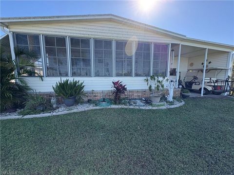 A home in NORTH FORT MYERS