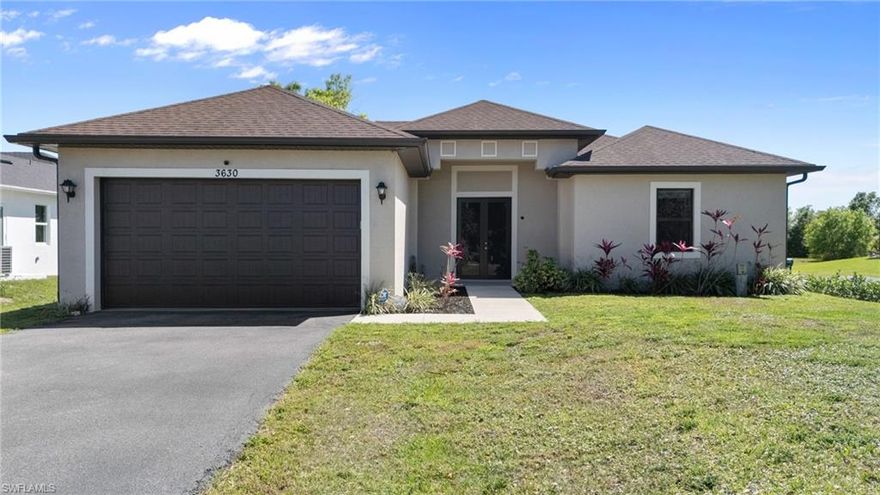 Welcome to this well-maintained 3-bedroom + den, 2-bath home built in 2019 and set on a private 1.14-acre 100% uplands lot in Golden Gate Estates. Offering the perfect blend of modern comfort and peaceful living, this property features an open-concept layout with spacious bedrooms, stylish bathrooms, and a light-filled living, dining, and kitchen area designed for easy everyday living.
Step outside to the oversized screened lanai with a heated pool, ideal for morning coffee, afternoon relaxation, and effortless entertaining. With no HOA, you’ll enjoy the freedom to personalize and use your property as you wish.
A move-in-ready opportunity in a desirable Estates location - this one is not to be missed!