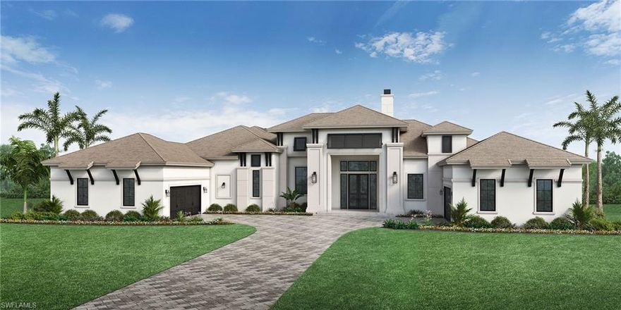 Indulge in luxurious living in this Naples residence that’s simply too good to miss! Standing on a large lot, this fully furnished abode by Stock Custom Homes has a circular driveway and impeccable landscaping for captivating curb appeal. From the high, stylized ceilings and glass-enclosed wine cabinet to gorgeous wood and stone accents, there’s a lot to love. Bask in the sunlit living room, displaying a dramatic fireplace and a wall of picture windows framing breathtaking views. Southern exposure fills every corner with natural light, including the study and the great room, where expansive glass sliders connect to your stunning lanai. The chef’s kitchen has premium appliances, sleek cabinetry, and gleaming countertops extending to the multi-seater prep island. Among the four well-proportioned private retreats, the primary suite surpasses all with its vaulted, beamed ceilings, outdoor access, and an exquisite 5-piece ensuite with an oversized shower and a freestanding tub. The covered patio is perfect for unwinding or alfresco dining, complete with a fully equipped kitchen, multiple seating areas, and fireplace overlooking the pool and lush backyard. Call for a tour today.