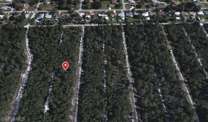 Seize the chance to secure a .23-acre homesite in a peaceful, quiet pocket of Sebring, an area that remains beautifully undeveloped and offers the kind of tranquility people come to Florida to find. With no flood zone concerns, and plenty of natural privacy, this lot sets the stage for your vision, whether you're planning your future dream home or adding a smart, affordable property to your investment portfolio. Sebring blends small-town comfort with some of the region’s most unique attractions. Motorsports enthusiasts love its close proximity to the world-famous Sebring International Raceway. Nature lovers are drawn to the old-Florida charm of Highlands Hammock State Park, where towering oaks, scenic trails, and abundant wildlife create a setting unlike anywhere else. And with countless freshwater lakes nearby, you’ll enjoy endless opportunities for boating, fishing, and relaxing on the water.