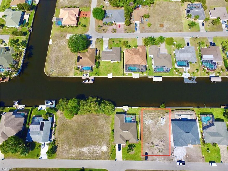 Beautiful Gulf Access Lot with a seawall already in place. Ready to built your new home on this lot. Southwest exposure, provides enough sun all day long and beautiful Florida sunsets every evening. All assessments paid!! Secure this lot before either is gone!