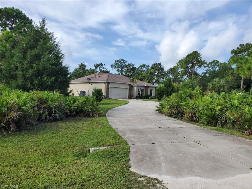 Don't miss this opportunity to own a piece of beautiful Southwest Florida equestrian living.  Nestled in the heart of "The Ranchettes", this peaceful property located within close proximity to Punta Gorda and easy access to I-75  boast a beautiful oasis of wildlife and native Florida landscaping.  The tropical fruit trees of mango, papaya, carambola (starfruit), guava, figs, and governors plums will tempt anyone's palate.   Mornings bring the rabbits and ducks, evening ushers in quail, dove, cardinals and blue jays.  Gopher turtles, eagles, ospreys, deer. hogs and turkeys have been seen roaming the property, trully a spectacular display of wildlife.  The 3 bedroom and 2 bath home with formal dining and family room provide plenty of room for the family to comfortably move about the open floor plan.  Make your offer today, then load the horses and four wheelers!!!