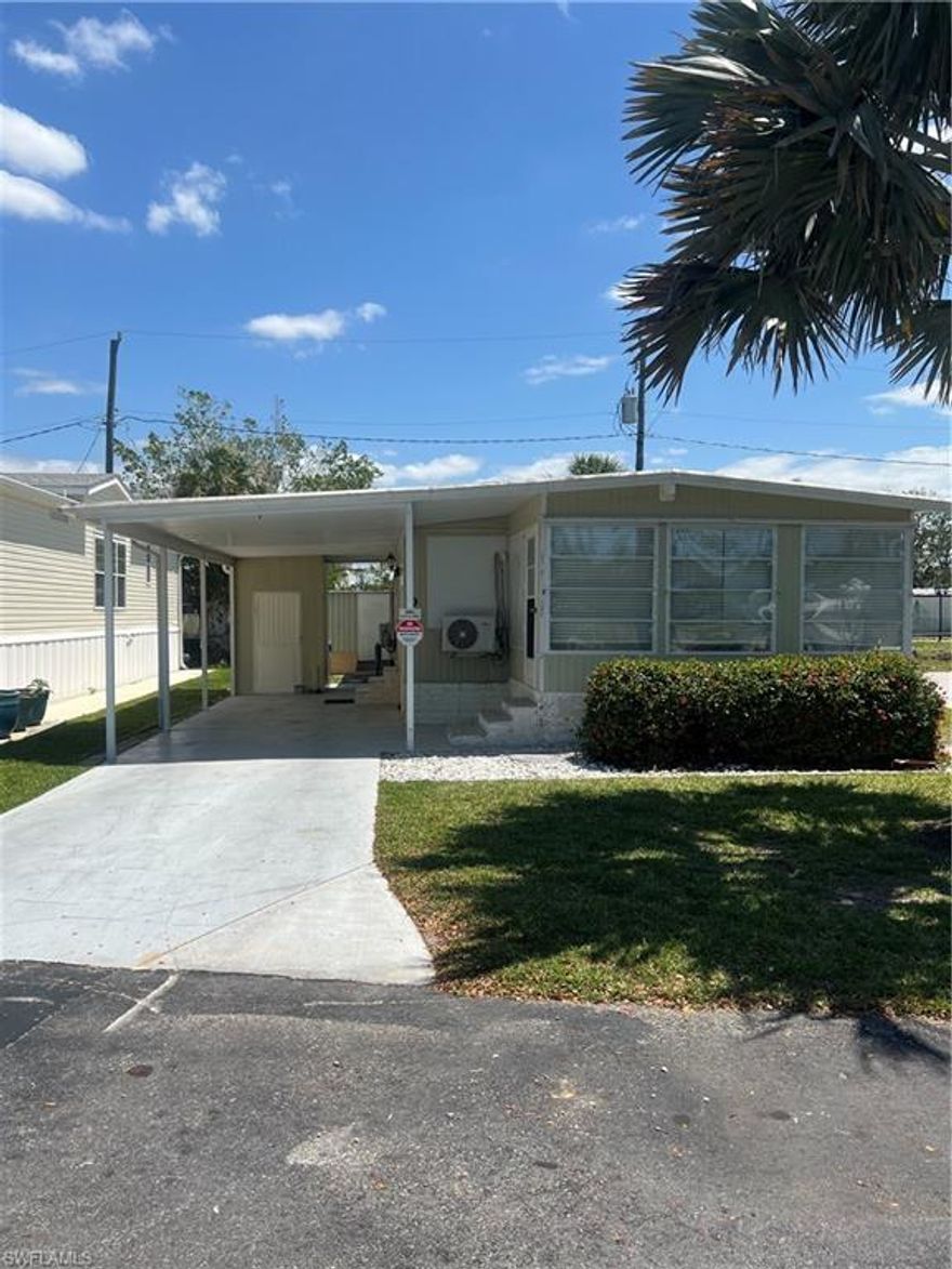 Don’t miss your chance to live in paradise! This charming 2-bedroom, 2-bath home is located in a peaceful 55+ community designed for relaxed coastal living. With direct Gulf access, it’s a dream for boating enthusiasts—complete with convenient on-site parking for your boat or trailer. Just minutes from Barefoot Beach, you’ll enjoy easy access to one of the area’s most stunning shorelines. The community offers a welcoming, laid-back atmosphere with amenities like a shuffleboard court, perfect for socializing or unwinding. Take in breathtaking sunset views, enjoy a short stroll to the nearby Bay House, or appreciate the convenience of being right next to the Perry Hotel. Whether you’re searching for a seasonal escape or a full-time residence, this home delivers the very best of waterfront living.