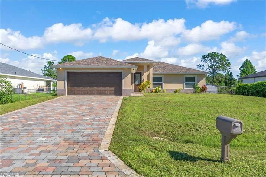 Now Available for Rent!
This beautifully maintained 2019 custom-built home in Lehigh Acres offers comfort, style, and everyday convenience. Featuring 3 bedrooms, 2 bathrooms, plus a versatile den, this home is ideal for families, professionals, or anyone needing extra space for a home office or guests.

Enjoy a bright, open floor plan with tray ceilings, wood-look tile flooring throughout, and abundant natural light. The modern kitchen is fully equipped with granite countertops, shaker-style white cabinetry, stainless steel appliances, and a large island, making it perfect for cooking, entertaining, or casual dining.

The primary suite provides a private retreat, complete with an oversized walk-in closet and a spa-inspired bathroom featuring an extended 8-foot rainfall shower with bench seating. Two additional bedrooms and the den offer flexible living options to suit your lifestyle.

Step outside to a spacious backyard designed for relaxation, featuring a cozy fire pit and room to enjoy outdoor living. Additional features include hurricane-impact windows, a full reverse osmosis water system, and a fully paved driveway.

Conveniently located near Harns Marsh Preserve, this home offers a peaceful setting while remaining close to shopping, dining, RSW Airport, spring training stadiums, and Southwest Florida’s beautiful beaches.

Move-in ready and available now—schedule your private showing today!
