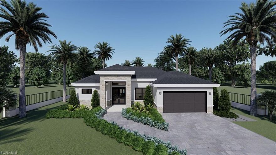 Imagine starting fresh on this prime corner lot in one of Lehigh Acres’ most active residential growth areas. 
The corner setting enhances curb appeal and opens the door to smarter architectural design—more frontage, better natural light, and the freedom to shape a home that stands out. With no HOA restrictions, your vision stays exactly that: yours.

Surrounded by new construction, with all necessary utilities available and accessible from a paved road, this lot is ideal for a custom single-family home, whether you’re building for yourself or developing for future resale. Lehigh Acres continues to attract homeowners seeking room to grow, modern designs, and long-term value—making this location a strategic choice as well as a lifestyle one.

Bring your vision, and let us help you transform this corner lot into a standout property. Our in-house construction company can guide you through a wide portfolio of proven floor plans and customizable models, designed to accommodate families of all sizes and preferences. Whether you’re looking for a modern open-concept home, extra bedrooms, a home office, or expanded outdoor living, we can tailor the design to your exact needs. The groundwork is set—now it’s your move.