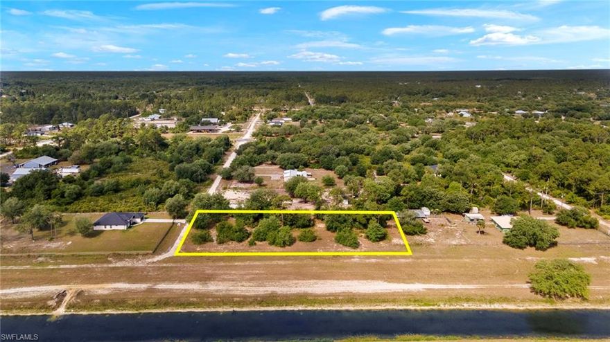 Don't miss out on this BEAUTIFUL 1.10 acre lot in the rapidly expanding Wheeler Estates that is NOT IN A FLOOD ZONE! This property is an ideal spot to build your Dream home, offering the space and seclusion you have been looking for. Bring your animals and your toys to this spacious lot and make it your own. Conveniently located near SR 80 for easy access to I-75. You will also find shopping, churches, restaurants and schools nearby. Embrace the opportunity to kickstart your country living in this wonderful growing area of Labelle.